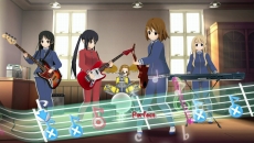 画像ギャラリー No.005のサムネイル画像 / 「けいおん！ 放課後ライブ！！ HD Ver.」，楽曲「Cagayake!GIRLS」演奏シーンなどのSSが公開。俺には“唯ちゃん”が一番輝いて見えるぜ！