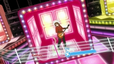 画像ギャラリー No.008のサムネイル画像 / 「けいおん！ 放課後ライブ！！ HD Ver.」，楽曲「Cagayake!GIRLS」演奏シーンなどのSSが公開。俺には“唯ちゃん”が一番輝いて見えるぜ！