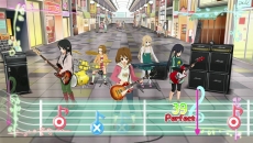 画像ギャラリー No.021のサムネイル画像 / 「けいおん！ 放課後ライブ！！ HD Ver.」，楽曲「Cagayake!GIRLS」演奏シーンなどのSSが公開。俺には“唯ちゃん”が一番輝いて見えるぜ！