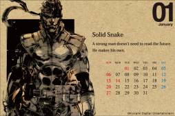 画像ギャラリー No.005のサムネイル画像 / 「METAL GEAR」シリーズの2013年版卓上カレンダーが12月17日に発売