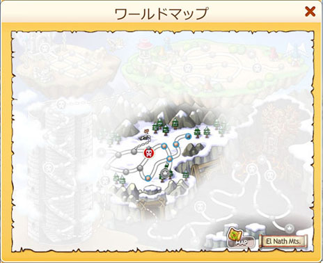 画像ギャラリー No.002のサムネイル画像 / 「メイプルストーリー騎士団」のアップデートを実施。新大陸“オシリア大陸”および新地域“エルナス山脈”が登場