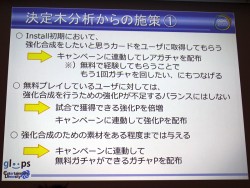 画像ギャラリー No.018のサムネイル画像 / ［CEDEC 2012］データマイニングから見えてきた，ソーシャルゲームプレイヤーの姿とは。「大熱狂!! プロ野球カード」におけるKPI活用事例