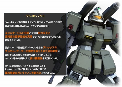 画像ギャラリー No.003のサムネイル画像 / 「ガンダムバトルオペレーション」，ジム・キャノンIIの設計図を入手可能なイベントが開催