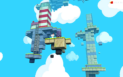 画像ギャラリー No.004のサムネイル画像 / 第14回「Independent Games Festival」グランプリ受賞作品，「Fez」の約6分半に及ぶプレイムービーが公開