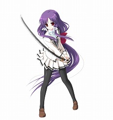 画像ギャラリー No.028のサムネイル画像 / 戦国武将と同名の美少女達と出会う恋愛アドベンチャー「桜花センゴク Portable」が6月28日に発売