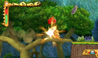 画像ギャラリー No.006のサムネイル画像 / 「ゴン バクバクバクバクアドベンチャー」基本的なゲームの流れや，ジャイロセンサーを使った遊び方を紹介