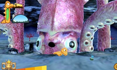 画像ギャラリー No.015のサムネイル画像 / 「ゴン バクバクバクバクアドベンチャー」基本的なゲームの流れや，ジャイロセンサーを使った遊び方を紹介