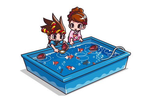 画像ギャラリー No.002のサムネイル画像 / 「みんなの縁日」は5月24日に発売。「金魚すくい」や「ヨーヨー釣り」などがいつでもみんなで楽しめる