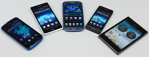 画像ギャラリー No.002のサムネイル画像 / 【PR】NTTドコモの2012年夏モデルスマートフォンから「GALAXY」「Xperia」「ARROWS」「Optimus」の4ブランド5モデルを紹介!