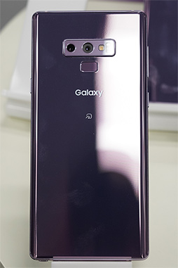 画像ギャラリー No.005のサムネイル画像 / auの「Galaxy Note9」＆「Xperia XZ3」テストレポート。新型XperiaにもXperia XZ2と同じく気がかりなポイントが