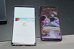 画像ギャラリー No.011のサムネイル画像 / auの「Galaxy Note9」＆「Xperia XZ3」テストレポート。新型XperiaにもXperia XZ2と同じく気がかりなポイントが