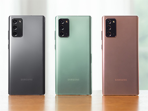 画像ギャラリー No.004のサムネイル画像 / Samsung，ペン入力対応スマホ「Galaxy Note20」シリーズを発表。6.9インチと6.7インチの2製品を用意