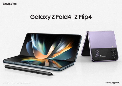 画像ギャラリー No.001のサムネイル画像 / Samsung,折りたたみ式スマホ「Galaxy Z Fold4」を発表。Android 12L搭載で大画面でも使いやすくなった