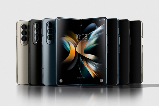 画像ギャラリー No.002のサムネイル画像 / Samsung,折りたたみ式スマホ「Galaxy Z Fold4」を発表。Android 12L搭載で大画面でも使いやすくなった