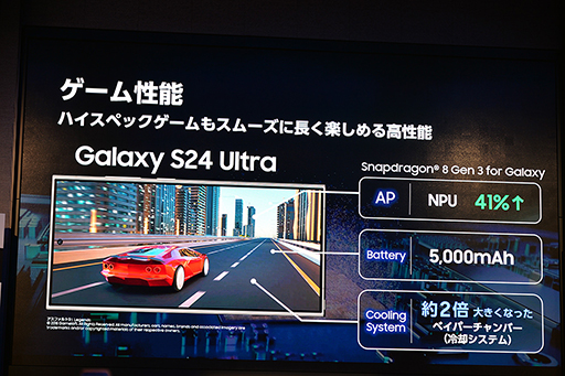 画像ギャラリー No.016のサムネイル画像 / 「Galaxy S24はAIフォン」に。Samsungが豊富なAI機能を猛アピール