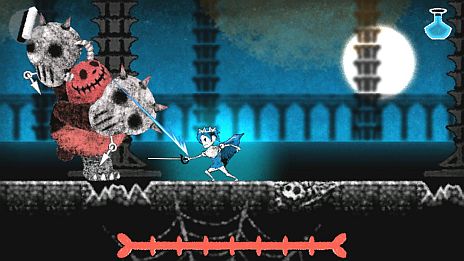 画像ギャラリー No.032のサムネイル画像 / 「Dokuro」の公式サイトがリニューアルオープン。開設記念の「スペシャル動画」や憎めない魔王側キャラクター,ボスモンスター,ギミック情報などが公開