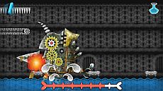 画像ギャラリー No.013のサムネイル画像 / 「Dokuro」，セーブデータが引き継げる体験版の最終章が本日配信。「魔界の厨房」がモチーフのステージ3には「赤チョーク」で火をつけるギミックが登場