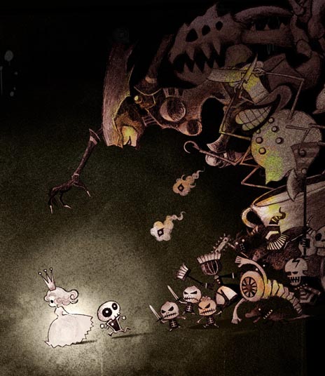 画像ギャラリー No.002のサムネイル画像 / 「Dokuro」が本日より「PlayStation Plus」の“フリープレイ”に対応。異なる能力を使い分けて全ステージの攻略に挑もう