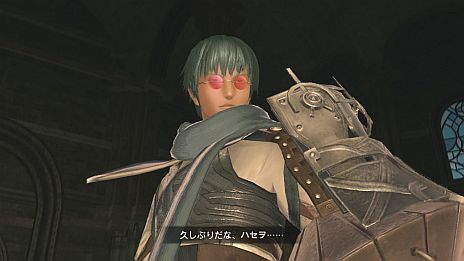 画像ギャラリー No.002のサムネイル画像 / 強烈な切り返しか，相手を寄せ付けない魔法連打か。「ドットハック セカイの向こうに＋Versus Hybrid Pack」，“オーヴァン”と“司”のプレイ動画が公開
