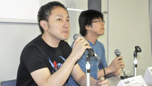 画像ギャラリー No.002のサムネイル画像 / 資料と共に振り返る「.hack」の11年。松山&新里氏が当時を語る「『.hack』シリーズ完全設定資料集」発売記念トーク&サイン会レポート