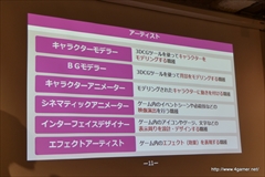 画像ギャラリー No.005のサムネイル画像 / デジタルハリウッド大学でのサイバーコネクトツーの松山 洋氏による講演「ゲームクリエイターの職種と目指し方」をレポート