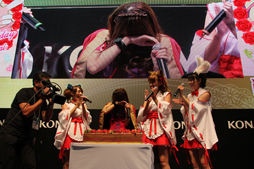 画像ギャラリー No.022のサムネイル画像 / ［TGS 2012］TVアニメ版の声優が集まった「戦国コレクション」のスペシャルステージが東京ゲームショウ会場にて開催