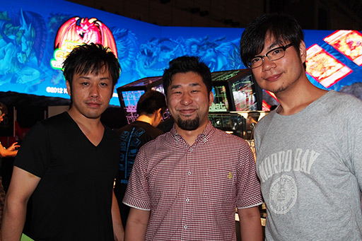 画像ギャラリー No.005のサムネイル画像 / ［TGS 2012］「jubeat」シリーズがKONAMIブースに勢揃い。最新作「jubeat saucer」とXperia版「jubeat plus」について，ディレクター陣に聞いてみた