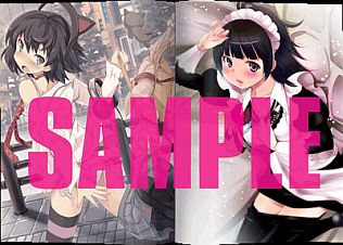 画像ギャラリー No.004のサムネイル画像 / 「AKIBA'S TRIP PLUS」予約特典「ビジュアルBOOK」のゲストイラストレーターに，緒方剛志氏，山本ケイジ氏，ザンクロー氏の3名が参加