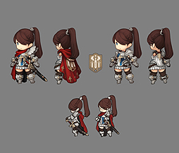 画像ギャラリー No.006のサムネイル画像 / DMMの新作ハクスラ「ダンジョンストライカー」，エルフの重要人物を含むNPC4人を新たに公開