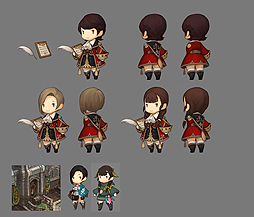 画像ギャラリー No.008のサムネイル画像 / DMMの新作ハクスラ「ダンジョンストライカー」，エルフの重要人物を含むNPC4人を新たに公開