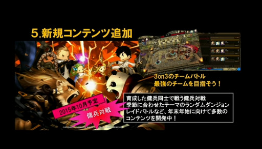 画像ギャラリー No.006のサムネイル画像 / ［TGS 2015］「ダンジョンストライカー」で11月に「Wizard」，12月に「Canon Blazer」が実装予定。本作ステージでアップデート情報が公開