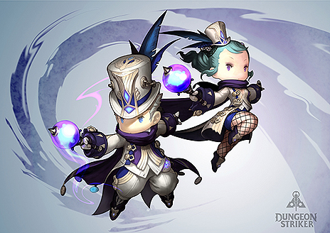 画像ギャラリー No.004のサムネイル画像 / 「ダンジョンストライカー」大型アップデートで新ジョブ「ウィザード」が登場。次元の要塞を超える難関エリアも