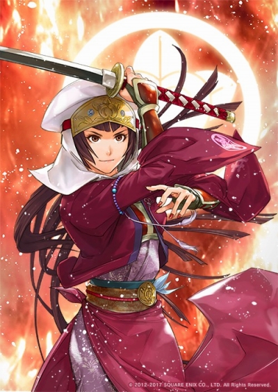 画像ギャラリー No.001のサムネイル画像 / 「戦国 IXA 千万の覇者」,直良有祐氏描き下ろしの「井伊直虎」が登場
