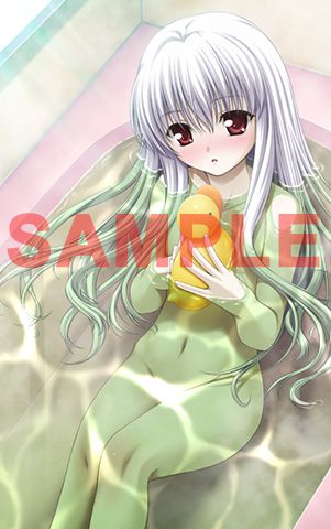 画像ギャラリー No.001のサムネイル画像 / 「最果てのイマ PORTABLE」店舗別購入特典のイラストが公開に。「ソフマップ」「ゲーマーズ」はテレホンカード，「いまじん」は図書カードを配布