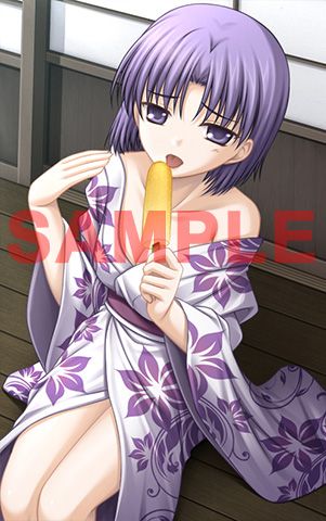 画像ギャラリー No.002のサムネイル画像 / 「最果てのイマ PORTABLE」店舗別購入特典のイラストが公開に。「ソフマップ」「ゲーマーズ」はテレホンカード，「いまじん」は図書カードを配布