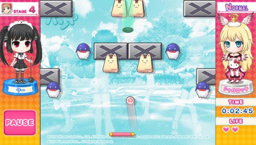 画像ギャラリー No.003のサムネイル画像 / 「ハローキティといっしょ! ブロッククラッシュV」に「パンヤ」と「ペーパーマン」のコラボステージ登場が決定