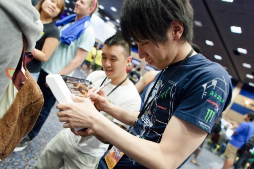 画像ギャラリー No.034のサムネイル画像 / ［EVO2014］最初のクライマックスは「鉄拳タッグ2」から。「ウルIV」「インジャスティス」「スマブラDX」の予選が行われる「Evolution 2014」初日まとめ