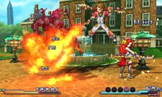 画像ギャラリー No.004のサムネイル画像 / 「プロジェクト クロスゾーン」主人公「天斎小吾郎」やヒロイン「黄龍寺美依」の情報が公開。最大5人のキャラクターが競演するバトルシステムも要チェック