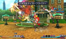 画像ギャラリー No.007のサムネイル画像 / 「プロジェクト クロスゾーン」主人公「天斎小吾郎」やヒロイン「黄龍寺美依」の情報が公開。最大5人のキャラクターが競演するバトルシステムも要チェック