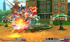 画像ギャラリー No.008のサムネイル画像 / 「プロジェクト クロスゾーン」主人公「天斎小吾郎」やヒロイン「黄龍寺美依」の情報が公開。最大5人のキャラクターが競演するバトルシステムも要チェック