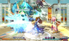 画像ギャラリー No.044のサムネイル画像 / 「プロジェクト クロスゾーン」主人公「天斎小吾郎」やヒロイン「黄龍寺美依」の情報が公開。最大5人のキャラクターが競演するバトルシステムも要チェック