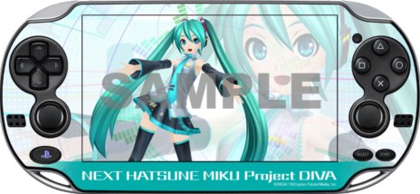 画像ギャラリー No.002のサムネイル画像 / PS Vita版「NEXT HATSUNE MIKU Project  DIVA（仮称）」の発売日が8月30日に決定。予約特典はVita専用「デザイン保護フィルム」に