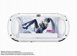 画像ギャラリー No.006のサムネイル画像 / PS Vitaの新色「クリスタル・ホワイト」が6月28日に発売。「NEXT HATSUNE MIKU Project DIVA（仮称）」とコラボした「PlayStation Vita 初音ミク Limited Edition」も8月30日に登場