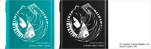 画像ギャラリー No.004のサムネイル画像 / 初音ミク生誕5周年を記念した限定ウォークマン3種の購入受付が本日スタート。1種類につき3939台でシリアルナンバーも刻印【※受付終了】