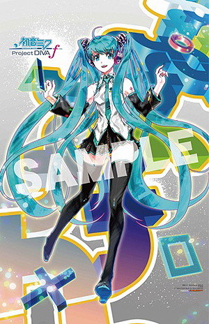 画像ギャラリー No.004のサムネイル画像 / 「初音ミク -Project DIVA- f」，「GameTSUTAYA」「アソビットシティ」「ゲーマーズ」の予約特典情報を公開