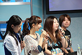 画像ギャラリー No.003のサムネイル画像 / ［TGS 2012］ミクさんのマニアックなコーディネートがお披露目に。第3回「オビでぃばっ！ ドキッ！女だらけの『Project DIVA f』」レポート 