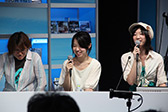 画像ギャラリー No.005のサムネイル画像 / ［TGS 2012］ミクさんのマニアックなコーディネートがお披露目に。第3回「オビでぃばっ！ ドキッ！女だらけの『Project DIVA f』」レポート 