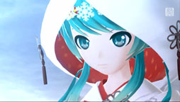 画像ギャラリー No.003のサムネイル画像 / 「初音ミク -Project DIVA f-」最新DLCは白無垢姿のミク。2月5日に配信