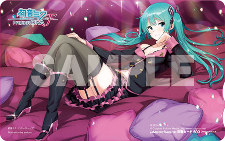 画像ギャラリー No.001のサムネイル画像 / 「初音ミク -Project DIVA- F」店舗別予約特典第1弾が公開に。イラストレーターのKEI氏やTNSK氏，saitom氏がデザインを手がけたグッズに注目だ