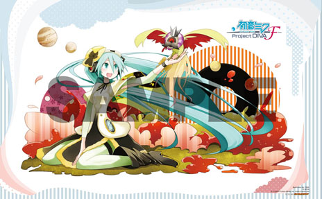 画像ギャラリー No.002のサムネイル画像 / 「初音ミク -Project DIVA- F」店舗別予約特典第1弾が公開に。イラストレーターのKEI氏やTNSK氏，saitom氏がデザインを手がけたグッズに注目だ